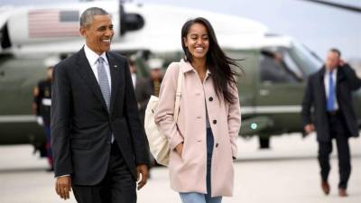 Malia es la hija mayor del expresidente Barack Obama.