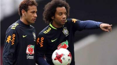 Marcelo quiere ver a Neymar en el Real Madrid.