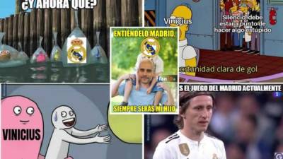 Los memes se burlan de la derrota del Real Madrid contra el Manchester City en la ida de octavos de final de la Champions League.