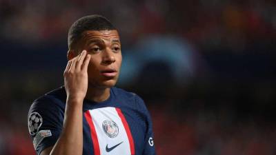 Kylian Mbappé no se encuentra feliz en el inicio de temporada.