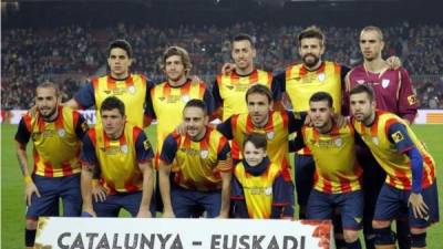 Si Cataluña se independiza de España la selección nacional catalana contaría con figuras reconocidas del fútbol mundial y la mayoría militan actualmente en la Liga Española.