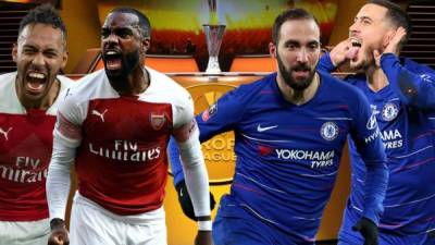 Arsenal y Chelsea jugarán la final de la Europa League.