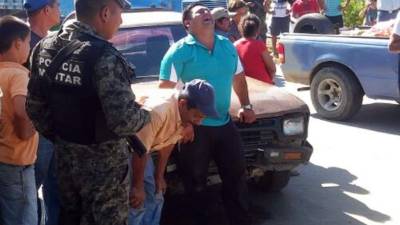 Familiares rompieron en llanto al ver la escena.