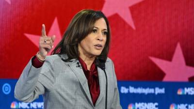 Harris, ex fiscal general de California, era una de las favoritas para ganar la candidatura demócrata./AFP.