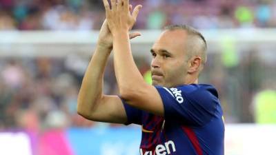 Iniesta es de los jugadores leyendas del FC Barcelona.
