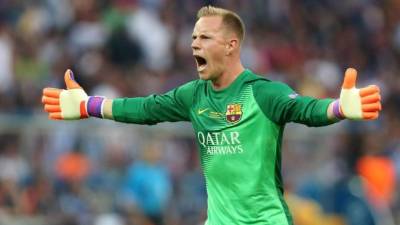 En 21 partidos disputados la pasada temporada, Ter Stegen encajó 16 goles.