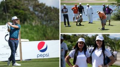 Los golfistas profesionales acompañaron a los socios y amateurs en la tercera edición del ProAm que se realiza los miércoles previo al inicio de la jornada oficial del torneo Honduras Open parte de la gira del PGA Tour Latinoamérica.