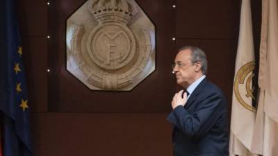 Florentino Pérez, presidente del Real Madrid.