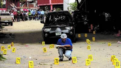 En enero pasado se registraron 379 muertes violentas, en febrero 343 y en marzo se contabilizaron 400.