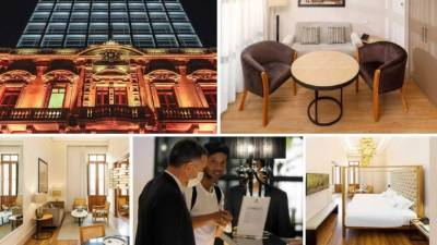 Ronaldinho cumple la prisión domiciliaria en el Hotel Palmaroga de Asunción (Paraguay), un lujoso establecimiento de cuatro estrellas, tras salir de la cárcel. Conoce los detalles de como es el lugar donde pasará el exjugador brasileño.