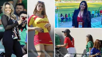 Ellas son las chicas que cautivaron en el partido entre Marathón y Platense en el estadio Yankel Rosenthal por la jornada 8 del Torneo Clausura 2020. Fotos Neptalí Romero