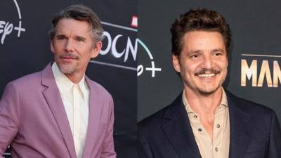 Ethan Hawke y Pedro Pascal