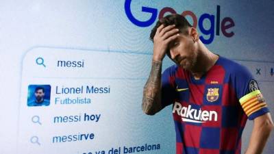 El nombre de Messi ha sido el más buscando en los últimos días en Google.