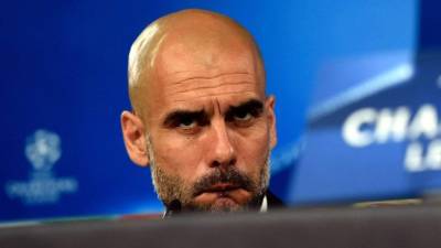 Pep Guardiola mandó un mensaje a Cristiano Ronaldo. Foto AFP