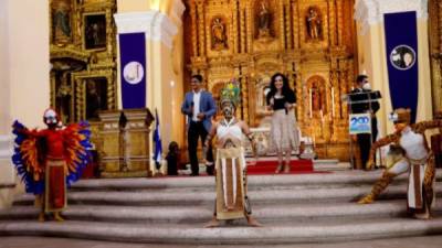 La actividad se desarrolló en la Catedral de la Inmaculada Concepción de Comayagua.