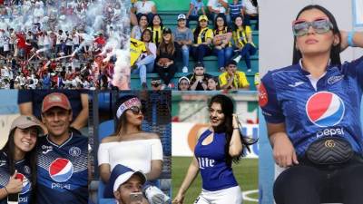 Las imágenes del ambiente que se vivió en la disputa de la tercera jornada del Torneo Apertura 2019 de la Liga Nacional de Honduras.