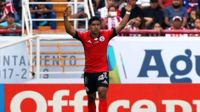 Michaell Chirinos marcó su primer gol con Lobos BUAP en la Liga Mexicana.