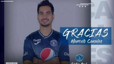 Marcelo Canales no es más jugador del Motagua.