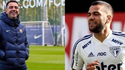 Xavi quiere de vuelta a Dani Alves en el cuadro catalán.