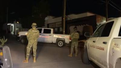 Las Fuerzas de Seguridad mexicanas acudieron a la estación migratoria de Tijuana tras el amotinamiento de migrantes venezolanos.