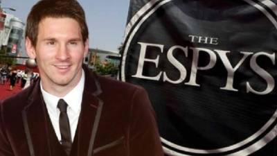 Messi conquistó su segundo Premio ESPY.
