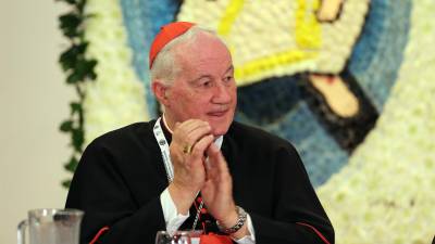 El cardenal canadiense Marc Ouellet, prefecto del Dicasterio para los Obispos. EFE/MAURICIO DUENAS CASTAÑEDA/Archivo