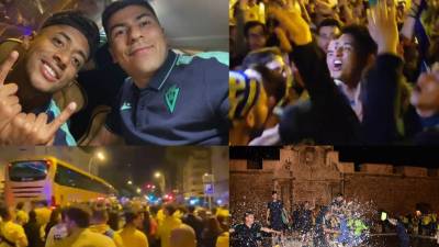 El hondureño Antony Choco Lozano se convirtió en el héroe del Cádiz tras anotar un gol que les permitió permanecer en la primera división de España. Tras llegar a la ciudad, el catracho fue recibido como héroe.