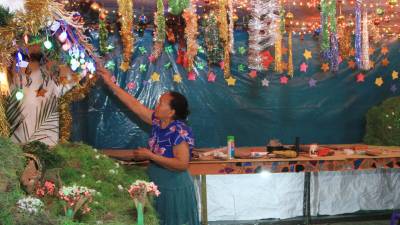 Los nacimientos de Yarumela son los más llamativos de todo el departamento de La Paz, por su variedad de diseños y los coloridos muñecos de barro.