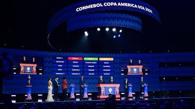 Se realizó el sorteo de la Copa América 2024.