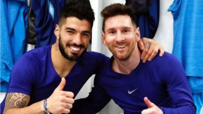 A Luis Suárez y Messi los une una gran amistad.