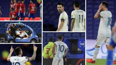 Las imágenes del decepcionante empate de Argentina contra Paraguay en la tercera jornada de las eliminatorias sudamericanas, con Lionel Messi como el gran protagonista.