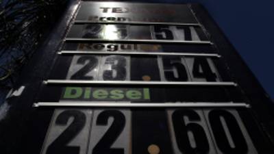 Galón de gasolina en Honduras sobrepasa los L100