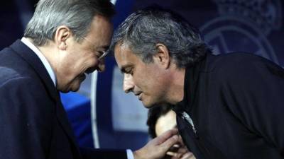 El técnico luso José Mourinho sigue siendo una opción para el presidente merengue Florentino Pérez.