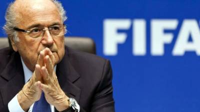 Joseph Blatter, presidente de la FIFA.