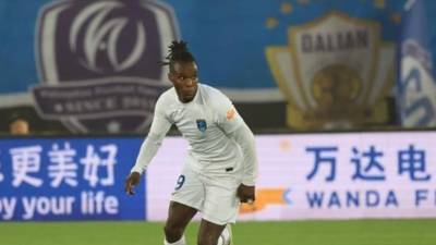 Rubilio Castillo ha comenzado la temporada en China como titular con el Nantong Zhiyun.