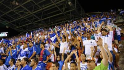 La afición hondureña acompañará a la H en la Copa Oro. Foto Facebook BBVA Stadium.