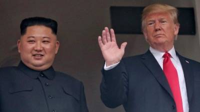Kim Jong Un, mandatario de Corea del Norte y Donald Trump, presidente de los Estados Unidos.