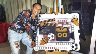 'Rambo' de León se ha mostrado entusiasmado por el proyecto. Foto Hoy Mismo.