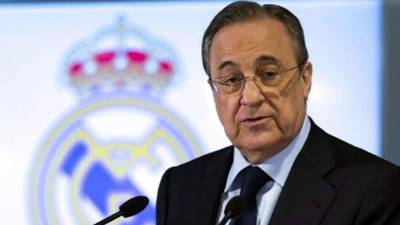 Florentino Pérez, presidente del Real Madrid.