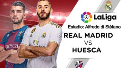 El Real Madrid recibe al Huesca en la octava jornada de la Liga Española.