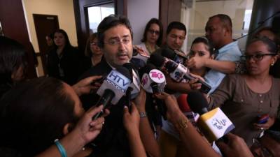 Juan Jiménez Mayor, vocero de la Maccih, se ha estado reuniendo con diversos sectores para conocer detalles de algunos casos de corrupción sonados en el país.