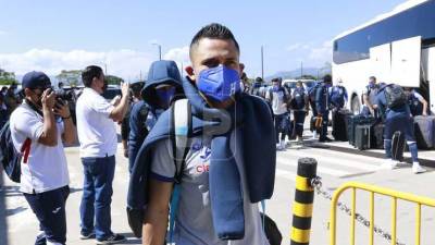 Los jugadores de Honduras se mostraron dolidos por los pésimos resultados obtenidos en la octagonal.