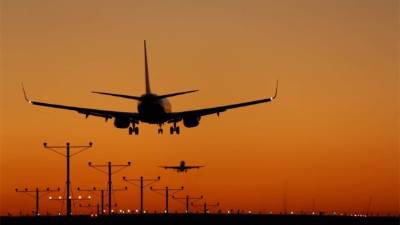 Vuelo despegando. Foto referencial.
