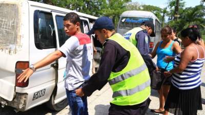 Los operativos en la colonia Rivera Hernández de San Pedro Sula son más rigurosos.