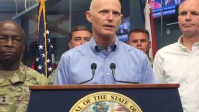 El gobernador Scott considera que no hay excusas para no evacuar.