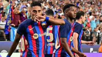 Barcelona vence al Real Madrid en Las Vegas con golazo de Raphinha