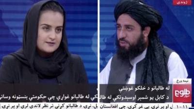 Beheshta Arghand huyó del país tras entrevistar a los líderes talibanes.//