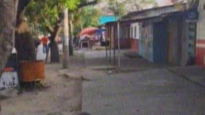 El crimen del transportista César Núñez se produjo en el barrio Cabañas de San Pedro Sula.