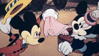 Mickey y Minnie Mouse aparecieron en las pantallas pro primera vez en 1928.