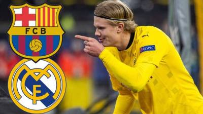 Erling Haaland está en la mira del Barcelona y Real Madrid.